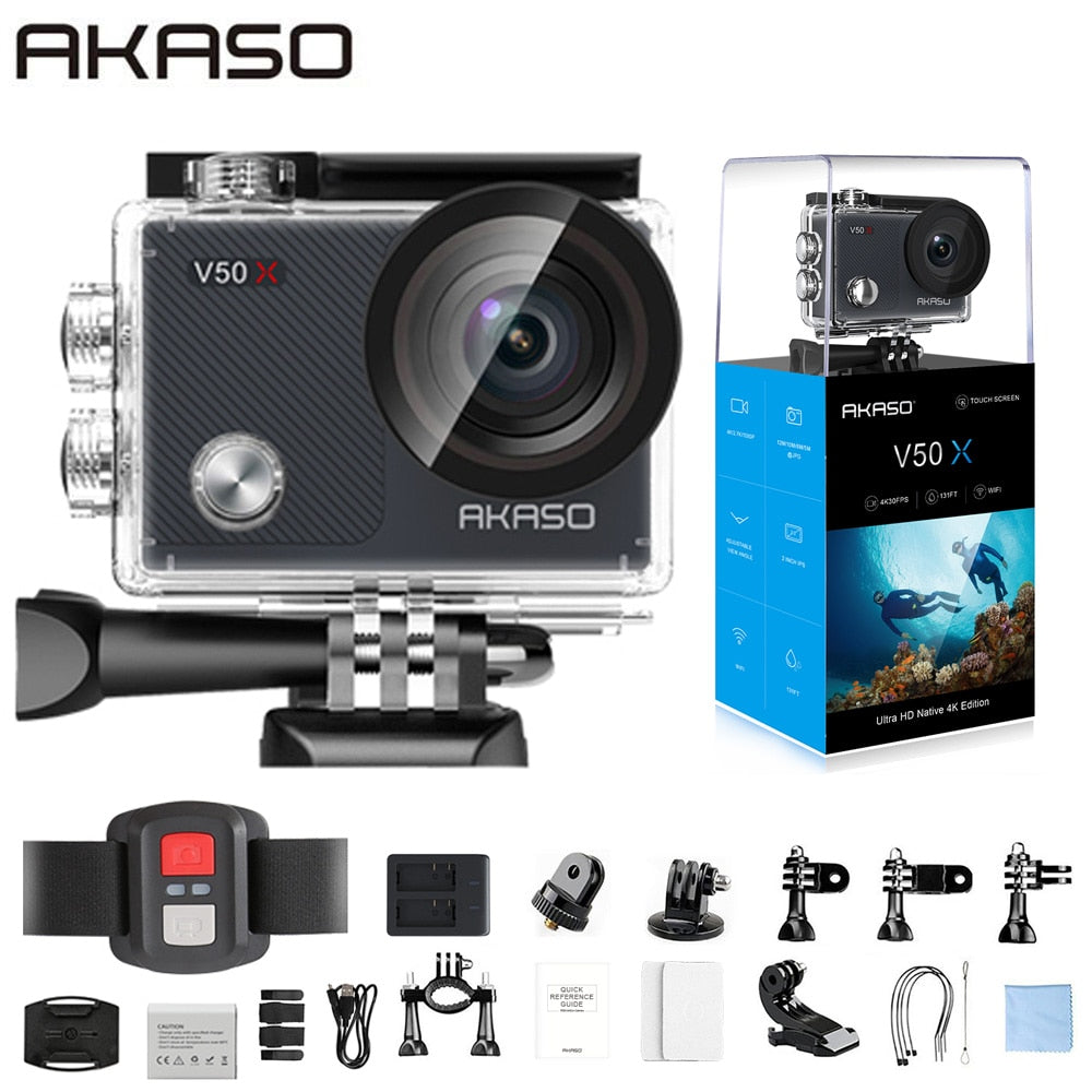 AKASO V50 X vs AKASO V50 PRO - Head to Head Camera Comparison 